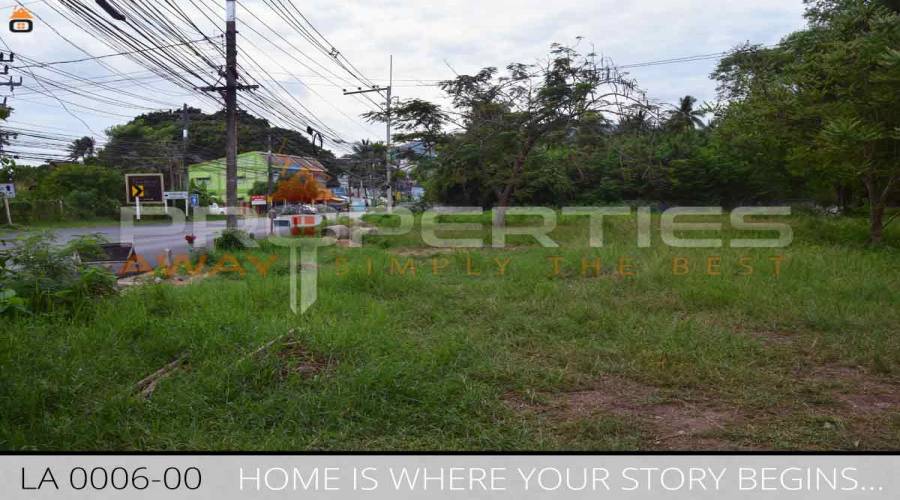 Properties Away 2,5 Rai Seaview Land on the Mainroad Koh Samui - Lamai
