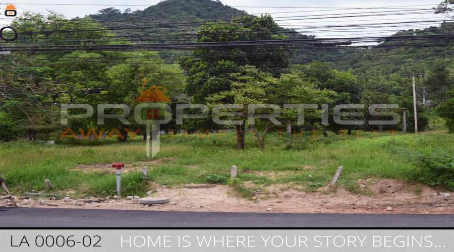 Properties Away 2,5 Rai Seaview Land on the Mainroad Koh Samui - Lamai