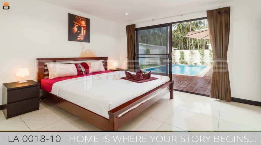 PROPERTIES AWAY  3 BEDROOM JUNGLE VILLA WITH POOL KOH SAMUI - LAMAI