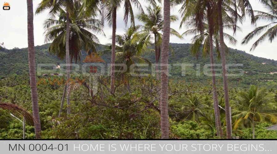 Properties Away 4 Rai Hill Land with Seaview  Koh Samui - Lamai