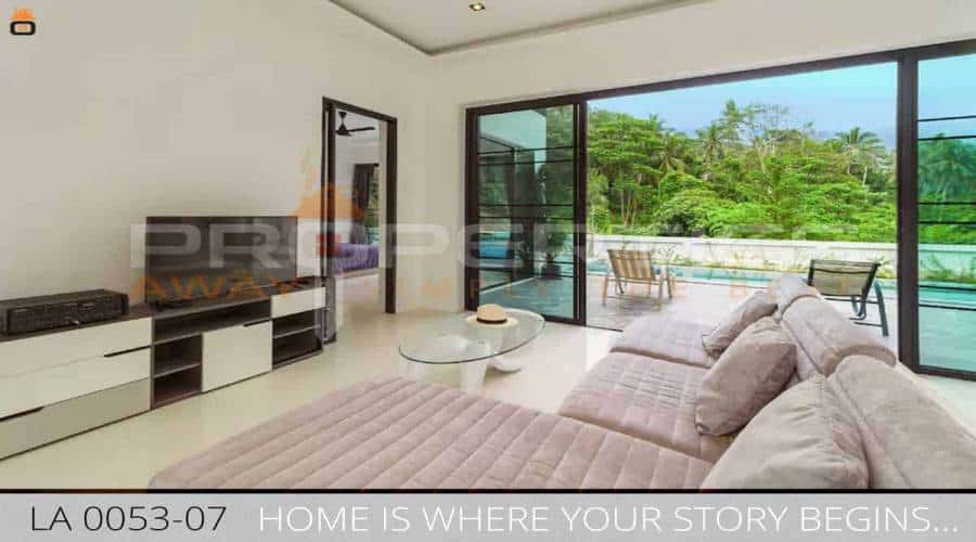 PROPERTIES AWAY 3 BEDROOM VILLA WITH PRIVATE POOL KOH SAMUI - LAMAI