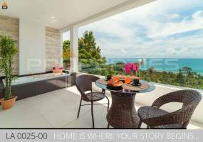 PROEPRTIES AWAY 1 BEDROOM SEA VIEW APARTMENT WITH JACUZZI KOH SAMUI - LAMAI