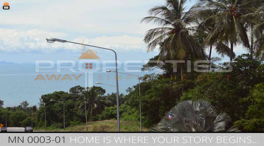 Properties Away 6 Rai Seaview Land in  Koh Samui - Maenam