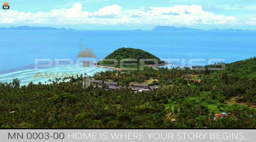 Properties Away 6 Rai Seaview Land in  Koh Samui - Maenam