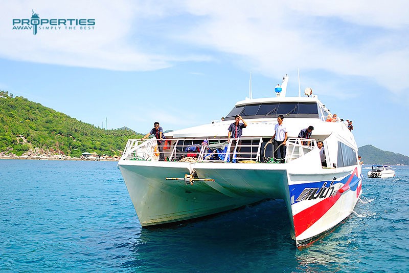 Properties Away Transportation Koh Samui Boat